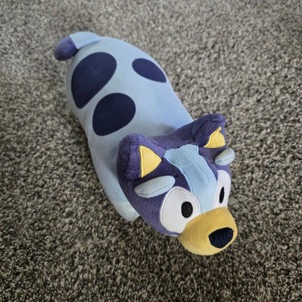 Pillow Pets Bluey Plush Toy Kids 12.5in Blue Spotted Dog Heeler Character